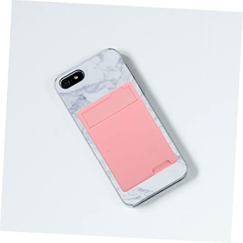 UKCOCO 8 Peças Titular Do Cartão De Silicone Para Celular Smartphones Telefones Inteligentes Caixa D