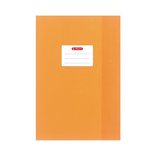 Preisvergleich Produktbild herlitz Heftschoner DIN A5, geprägt (Bast), PP, orange VE=1