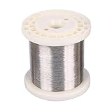 Surprecision Pure Nickel Wire Diameter 0.1mm Length 20m/65.62ft, 99.9% Purity Nickel Wire for Manufacturing and Scientific Experiments
