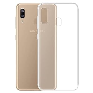 Amazon Brand - Solimo Pouch Case for Samsung Galaxy M10s / Samsung Galaxy A20 / Samsung Galaxy A30 (Silicone | Clear)