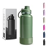 Garrafa térmica 1000ml - duplamente isolada a vácuo aço inox 304 ca