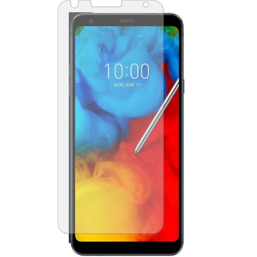 Image of EmBed Matte Fiber Display Guard for LG Q8 (2018) - Unbreakable, Ultra-Thin, Lightweight Matte Finish Screen Protector with Easy Installation Kit