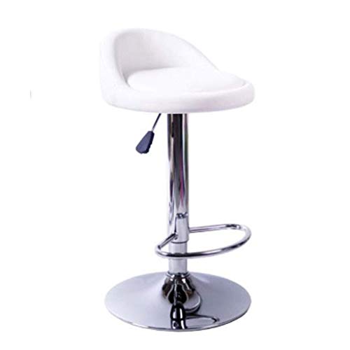 OEUBEQ Taburetes de Bar Taburete de Bar Taburete de Bar Ajustable Silla de Bar de Ocio Silla elevadora Delantera Taburete de Bar Europeo Taburete Alto Multicolor 1226 (Color: Rojo, Tamaño