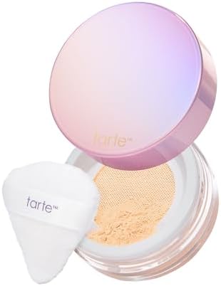 tarte creaseless setting powder – Loose Face Powder, Lightweight Oil-Absorbing Formula for Longwear Finish, Vegan & Cruelty Free