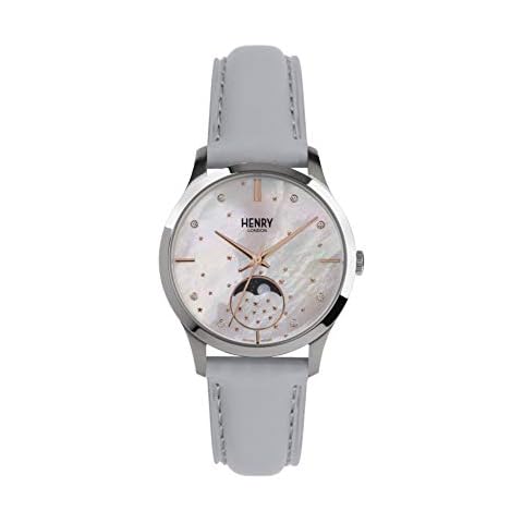 Reloj Henry London Fase Lunar Cuero HL35-LS-0327 Cover