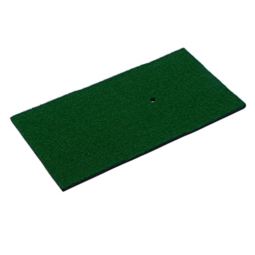 Mipcase Indoor Golf Practice Mat Woven Turf Easy to Clean Maintain Portable Hitting Mat for Backyard Indoor Training