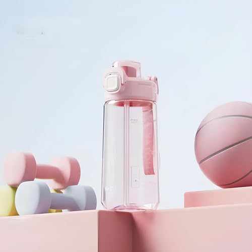 Image of THE VENTI SHOTAY COOL Unbreakable Water Bottle with Sipper BPA Free Tritian, Leak-Proof Water Bottle Ideal for Office, Sports, School, Gym (560ML-Pink)
