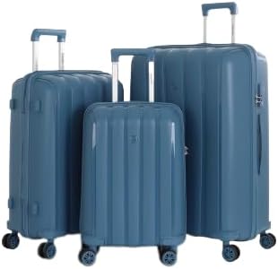 MÇS Polipropilen Üçlü Valiz Seti V305 Sky Blue