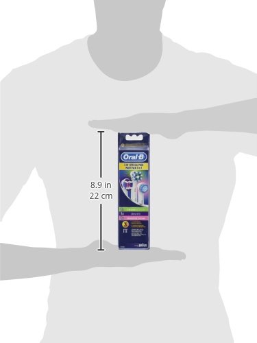 ORAL-B Multi Pack 3 en 1, cabezales para cepillos de dientes eléctrico, 3 unidades