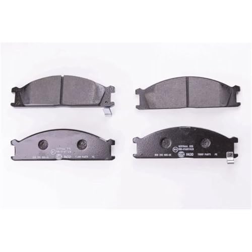 Plaquettes de frein HELLA avec témoin éviter l'usure des disques NISSAN - 2