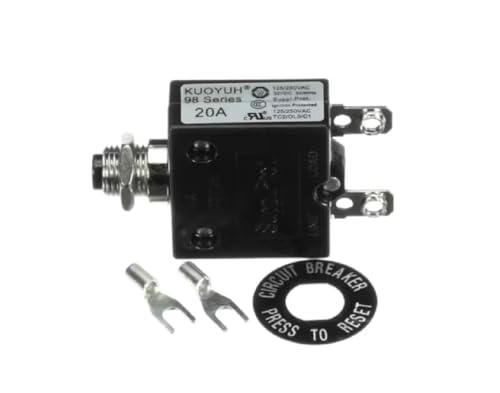 Fits doughXpress TC2/OL0/C1 Circuit Breaker SPST 20 Amp