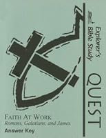 Faith at Work Answer Key Jr/Sr 188901592X Book Cover