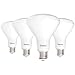 Sunco Lighting 4 Pack BR30 LED Bulb 11W=65W, 5000K Daylight, 850 LM, E26 Base, Dimmable, Indoor Flood Light for Cans - UL & Energy Star