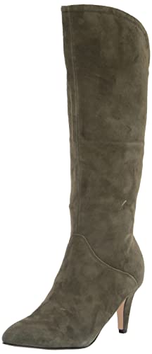 Nine West Women's Buyah Knee High Boot, Olive Green, 8.5 #TOP14
