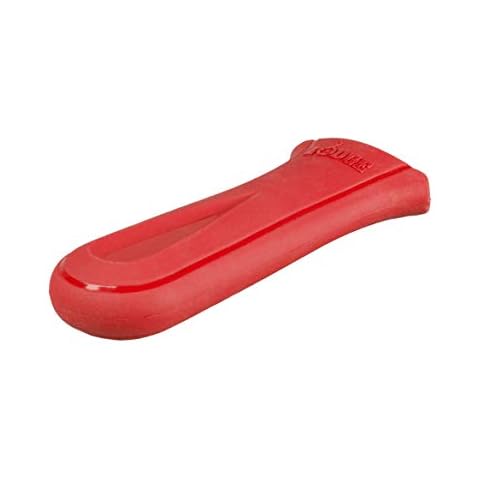 Lodge Deluxe Silicone Hot Handle Holder, Red Cover