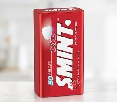 SMINT® XXL Sugar-Free Mints, Strawberry Flavour, by febora, 50 Pieces, 35g-image-38