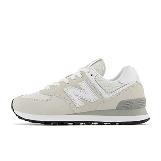 New Balance Zapatillas 574 para mujer, Nimbus Cloud White, EU 37
