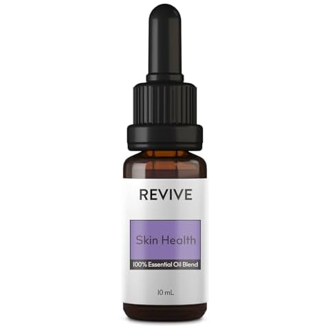 REVIVEEO Skin Health Essential Oil Blend by Revive Essential Oils - 100% Pure Therapeutic Grade, for Diffuser, Humidifier, Massage, Aromatherapy, Skin & Hair Care Cover