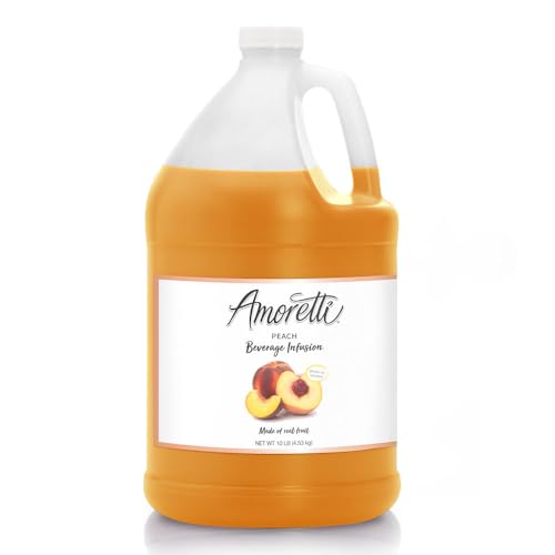 image for Amoretti - Peach Beverage Infusion, 94 Servings Per Bottle (750 ml) - 