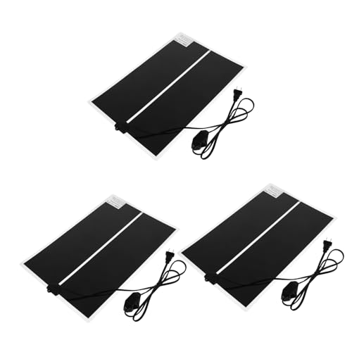 Alfombrilla eléctrica de calor para reptiles YARNOW 3pcs