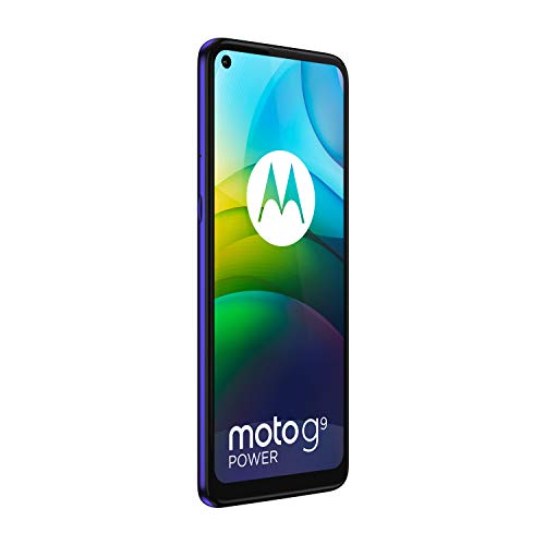 Motorola Moto G9 Power Dual-SIM 128GB ROM + 4GB RAM Factory Unlocked Android Smartphone (Electric Vi