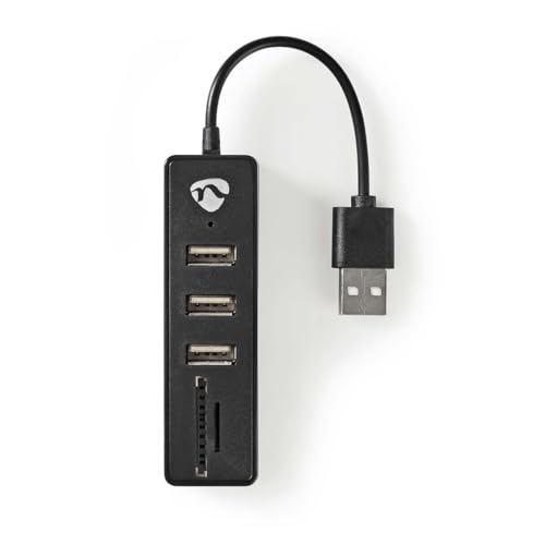 Nedis UHUBCU2340BK hub & concentrateur USB 2.0 Neuf - vue 10