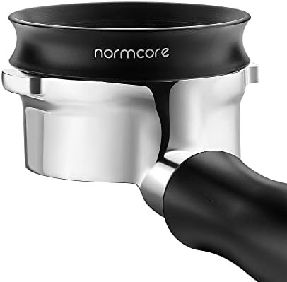 Normcore 58mm Magnetic Dosing Funnel - Espresso Coffee Dosing Ring - 15mm Anodized Aluminum with 9 magnetized Steel Compatible with 58mm Portafilter