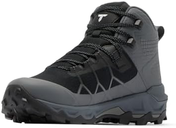 Columbia Women's Peakfreak Titanium Outdry Mid Wide, Black/Sedona Sage, 11 Regular — view 3
