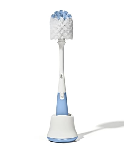 Image of OXO Tot Bottle Brush with Stand - Dusk