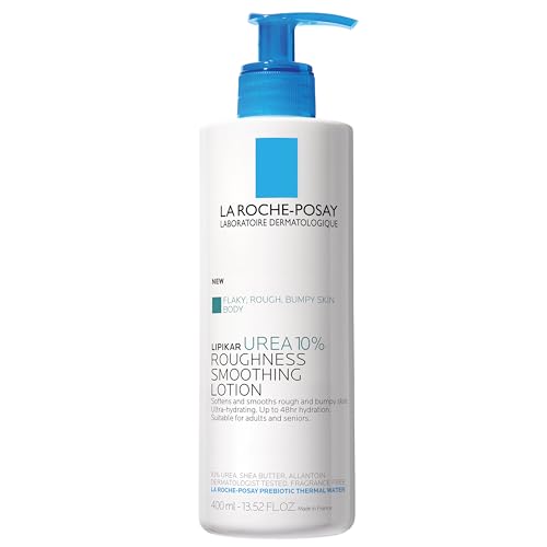 La Roche-Posay Lipikar Urea 10% Roughness Smoothing Lotion, Body Lotion For Dry Skin With 10% Urea +...