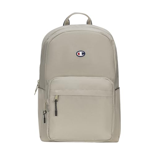 Champion Level Laptop Backpack with Padded Adjustable Straps, Water Bottle Pocket for Work, Travel, Daily Use, Abbey Stone, One Size