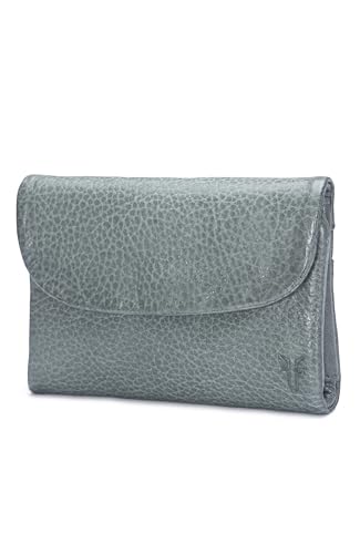 Frye Women's Nora Knotted Small Wallet, Sky Blue4