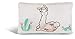 NICI 44395 Rechteckiges Kissen Lama Flokatina, 43 x 25cm, aus flauschigem Plüsch, beige, 1 Stück (1er Pack)