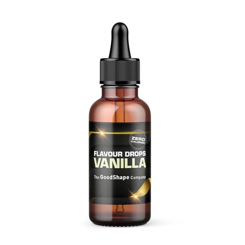 Flavour Drops zuckerfrei 50 ml - Vanille | Geschmackstropfen OHNE KALORIEN zum Süßen mit Dosierhilfe | vegan | Für Naturjoghurt, Porridge oder Quark