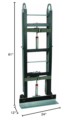 Carretilla manual Wesco aluminio 550 lb capacidad miniatura 2