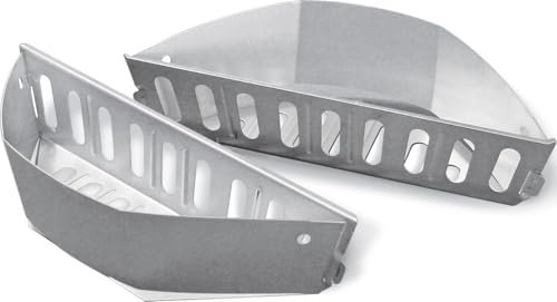 Weber Paniers à charbon de bois (set de 2), en acier galvanis...