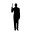 Secret Agent Spy With Gun