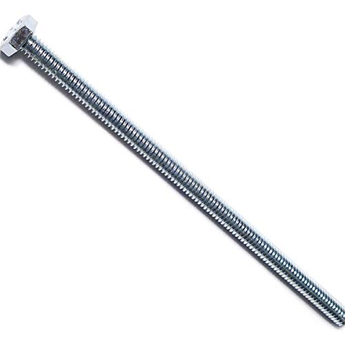 Image of Hard to Find Fastener Tap Hex Bolts, Durable Corrosion-Resistant Steel Hex Head Bolt for Home Improvement, DIY, Construction, 1 /4-20 x 5-1 /2, Pack of 50