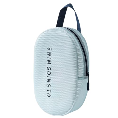 Neceser de viaje – Bolsa de almacenamiento impermeable para gimnasio, elegante playa moderna para piscina, barco, comestibles y necesidades | Bolsa resistente al agua con cremallera segura