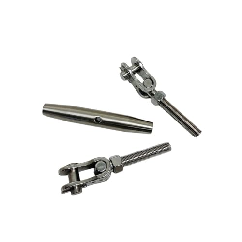 Tensor para cable tipo Toggle de 3/16" en acero inoxidable T316 con carga máxima de 320 lbs miniatura 7