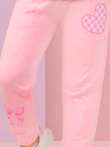 Image of KiddoPanti Boys Solid Fleece Track Pants | Cotton Poly Fleece Fabric | Ankle Length Bottom Rib | 2 Front Patch Pocket | Elastic Waist & Drawcord | Jogger Track Pants for Boys