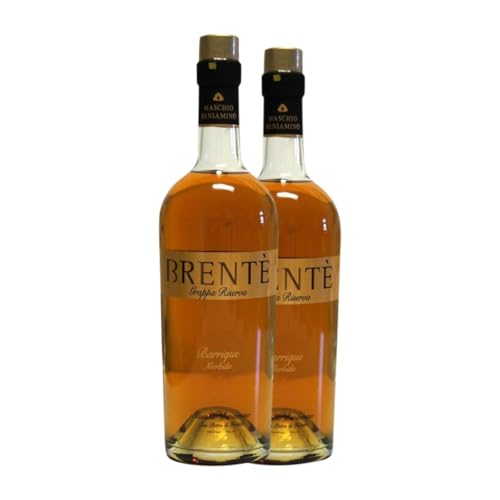 Grappa Beniamino Maschio Brentè Venezia Reserve 70 cl (Karton mit 2 Flaschen von 70 cl)