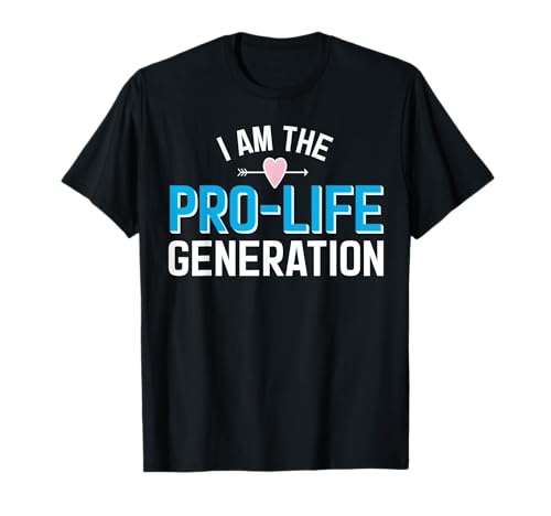 Camiseta de generación I Am the Pro-Life Camiseta