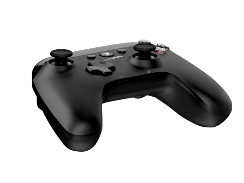 Tombac Controllore di gioco wireless, vibrazione, autonomia di 8 ore, batteria al litio, USB e Bluetooth, PC/Switch/Smartphone/Tablet/TV Android, nero - Controller - Immagine 2