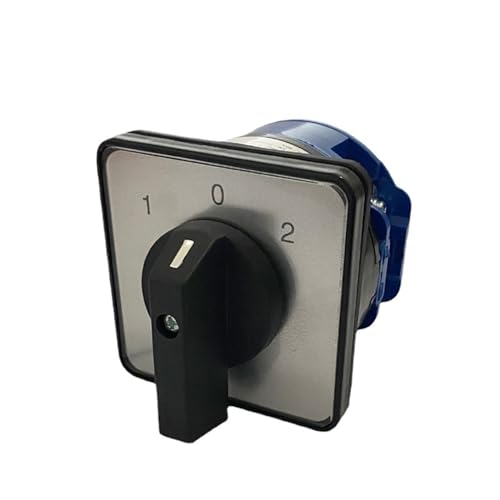 LW26-125/1 interruptor de transferencia universal interruptor de alimentación dual de 3 velocidades perilla de selección contacto plateado 1 sección