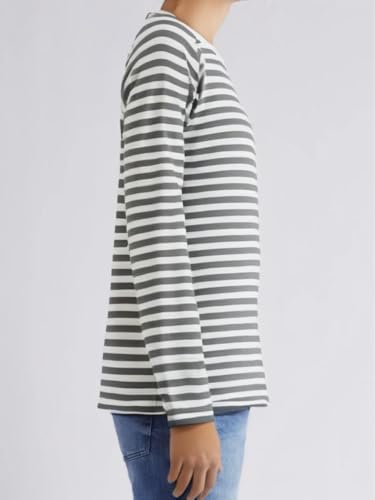 Image of VIMAL JONNEY Men Striped T-Shirt || T-Shirt for Men || Full Sleeve T Shirt || T-Shirt-VIMAL640620
