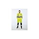Portwest TX55 Herren Nantes Hi-Vis Reflektierende Overall-Arbeitsoveralls Sicherheitsklasse 3 Gelb/Navy, L