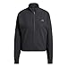 adidas Womens Pacer All Gym Tonal 3-Stripes Woven Training Jacket,Black,Small