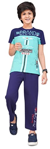 Image of Boys Cotton Printed Clothing Set