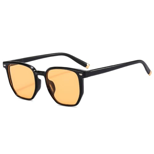 Lunettes de soleil rétro carré tendance pour sublimer vos looks d'été en terrasse et festival